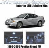 Xtremevision Interior LED for Pontiac Grand Am 1999-2005 (6 Pieces) Cool White Interior LED Kit + Installation Tool