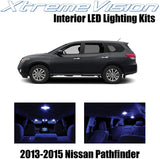 XtremeVision Interior LED for Nissan Pathfinder 2013-2015 (9 pcs)