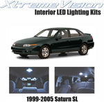 Xtremevision Interior LED for Saturn SL Series 1999-2005 (6 Pieces) Cool White Interior LED Kit + Installation Tool
