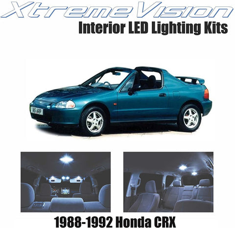 Xtremevision Interior LED for Honda CRX 1988-1992 (2 Pieces)