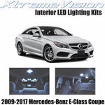 XtremeVision Interior LED for Mercedes-Benz E-Class Coupe 2009-2017 (9 Pieces) Cool White Interior LED Kit + Installation Tool