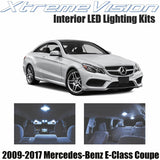 XtremeVision Interior LED for Mercedes-Benz E-Class Coupe 2009-2017 (9 Pieces) Cool White Interior LED Kit + Installation Tool