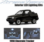 XtremeVision Interior LED for Chevrolet Tracker 1998 (5 Pieces) Cool White Interior LED Kit + Installation Tool