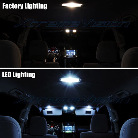 Xtremevision Interior LED for Mitsubishi Lancer 2007-2015 (6 Pieces)