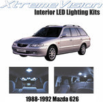 Xtremevision Interior LED for Mazda 626 1988-1992 (6 Pieces) Cool White Interior LED Kit + Installation Tool