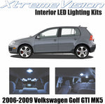 XtremeVision Interior LED for Volkswagen Golf GTI MK5 2006-2009 (11 Pieces) Cool White Interior LED Kit + Installation Tool