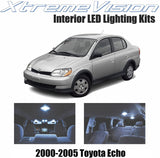 XtremeVision Interior LED for Toyota Echo 2000-2005 (2 Pieces) Cool White Interior LED Kit + Installation Tool