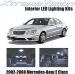 XtremeVision Interior LED for Mercedes-Benz E-Class 2002-2008 (16 Pieces) Cool White Interior LED Kit + Installation Tool