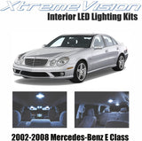 XtremeVision Interior LED for Mercedes-Benz E-Class 2002-2008 (16 Pieces) Cool White Interior LED Kit + Installation Tool