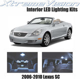 XtremeVision Interior LED for Lexus SC 2002-2005 (6 Pieces) Cool White Interior LED Kit + Installation Tool