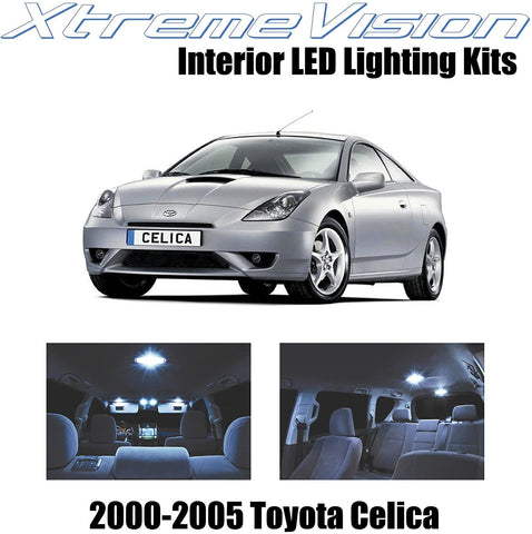 Xtremevision Interior LED for Toyota Celica 2000-2005 (4 Pieces)
