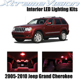 XtremeVision Interior LED for Jeep Grand Cherokee 2005-2010 (9 pcs)