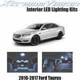 Xtremevision Interior LED for Ford Taurus 2010-2017 (5 Pieces) Cool White Interior LED Kit + Installation Tool