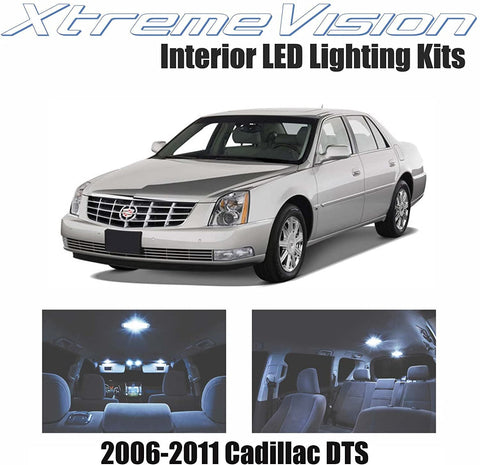 Xtremevision Interior LED for Cadillac DTS 2006-2011 (12 Pieces)