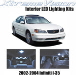 XtremeVision Interior LED for Infiniti I-35 2002-2004 (5 Pieces) Cool White Interior LED Kit + Installation Tool