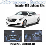 XtremeVision Interior LED for Cadillac ATS 2013-2017 (8 Pieces) Cool White Interior LED Kit + Installation Tool
