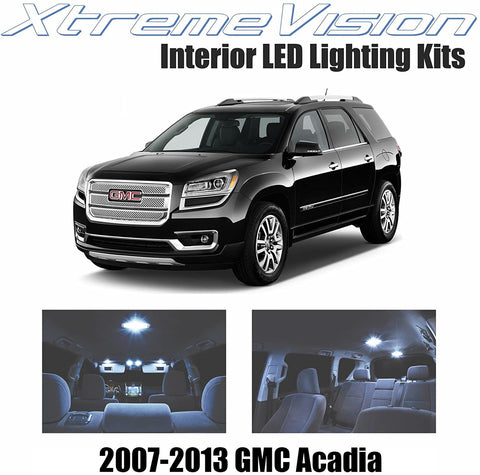 Xtremevision Interior LED for GMC Acadia 2007-2014 (8 Pieces)