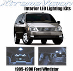 Xtremevision Interior LED for Ford Windstar 1995-1998 (7 Pieces)