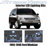 Xtremevision Interior LED for Ford Windstar 1995-1998 (7 Pieces)