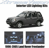 Xtremevision Interior LED for Land Rover Freelander 1996-2005 (11 Pieces) Cool White Interior LED Kit + Installation Tool