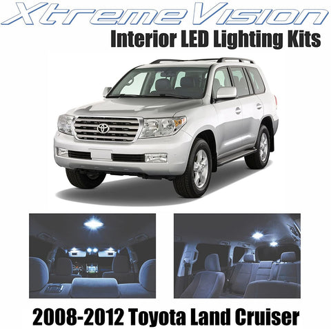 XtremeVision Interior LED for Toyota Landcruiser 2008-2012 (11 Pieces)