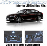 XtremeVision Interior LED for BMW 7 Series (F02) 2009-2016 (14 Pieces) Cool White Interior LED Kit + Installation Tool