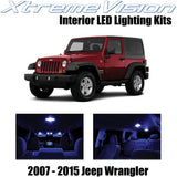 XtremeVision Interior LED for Jeep Wrangler JK 2007-2015 (5 pcs)