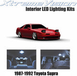 Xtremevision Interior LED for Toyota Supra 1987-1992 (4 Pieces)
