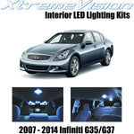 XtremeVision Interior LED for Infiniti G35 G37 Sedan 2007-2014 (11 Pieces)