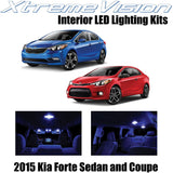 XtremeVision Interior LED for Kia Forte Sedan and Coupe 2015 (8 pcs)