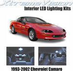 Xtremevision Interior LED for Chevrolet Camaro 1993-2002 (3 Pieces) Cool White Interior LED Kit + Installation Tool