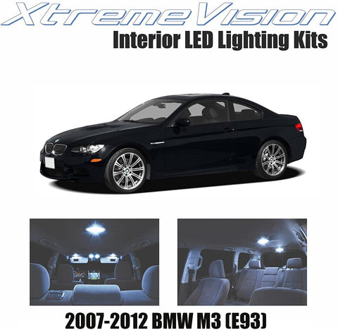 XtremeVision Interior LED for BMW M3 (E93) 2007-2012 (11 Pieces) Cool White Interior LED Kit + Installation Tool