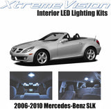 Xtremevision Interior LED for Mercedes-Benz SLK 2006-2010 (6 Pieces) Cool White Interior LED Kit + Installation Tool
