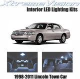 Xtremevision Interior LED for Lincoln Town Car 1998-2011 (10 Pieces)