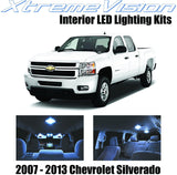 Xtremevision Interior LED for Chevrolet Silverado 2007-2013 (12 Pieces) Cool White Interior LED Kit + Installation Tool