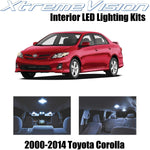 XtremeVision Interior LED for Toyota Corolla 2000-2014 (14 pcs)