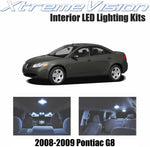 Xtremevision Interior LED for Pontiac G8 2008-2009 (4 Pieces) Cool White Interior LED Kit + Installation Tool