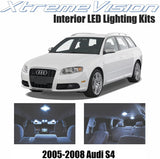 XtremeVision LED for Audi S4 2005-2008 (18 Pieces) Cool White Premium Interior LED Kit Package + Installation Tool
