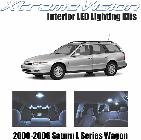 Xtremevision Interior LED for Saturn L Series Wagon 2000-2006 (6 Pieces)