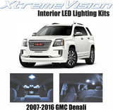 Xtremevision Interior LED for GMC Denali 2007-2016 (7 Pieces) Cool White Interior LED Kit + Installation Tool
