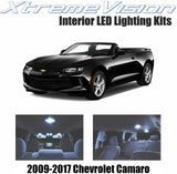 Xtremevision Interior LED for Chevrolet Camaro 2009-2017 (2 Pieces) Cool White Interior LED Kit + Installation Tool