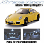 Xtremevision Interior LED for Porsche 911 (997) 2005-2012 (12 Pieces) Cool White Interior LED Kit + Installation Tool