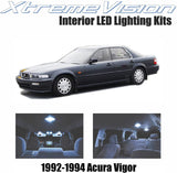 XtremeVision LED for Acura Vigor 1992-1994 (5 Pieces) Cool White Premium Interior LED Kit Package + Installation Tool