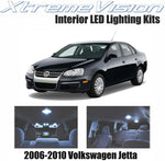 XtremeVision Interior LED for Volkswagen Jetta 2006-2010 (12 Pieces) Cool White Interior LED Kit + Installation Tool