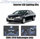 XtremeVision Interior LED for Volkswagen Jetta 2006-2010 (12 Pieces) Cool White Interior LED Kit + Installation Tool