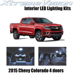 XtremeVision Interior LED for Chevy Colorado 4DR 2015 (13 pcs)