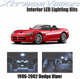 XtremeVision Interior LED for Dodge Viper 1996-2002 (4 Pieces)