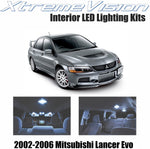 Xtremevision Interior LED for Mitsubishi Lancer Evolution 2002-2006 (4 Pieces)