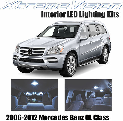 Xtremevision Interior LED for Mercedes-Benz GL-Class 2006-2012 (11 Pieces)