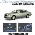 XtremeVision Interior LED for Lexus LS 400 1995-2000 (13 Pieces) Cool White Interior LED Kit + Installation Tool